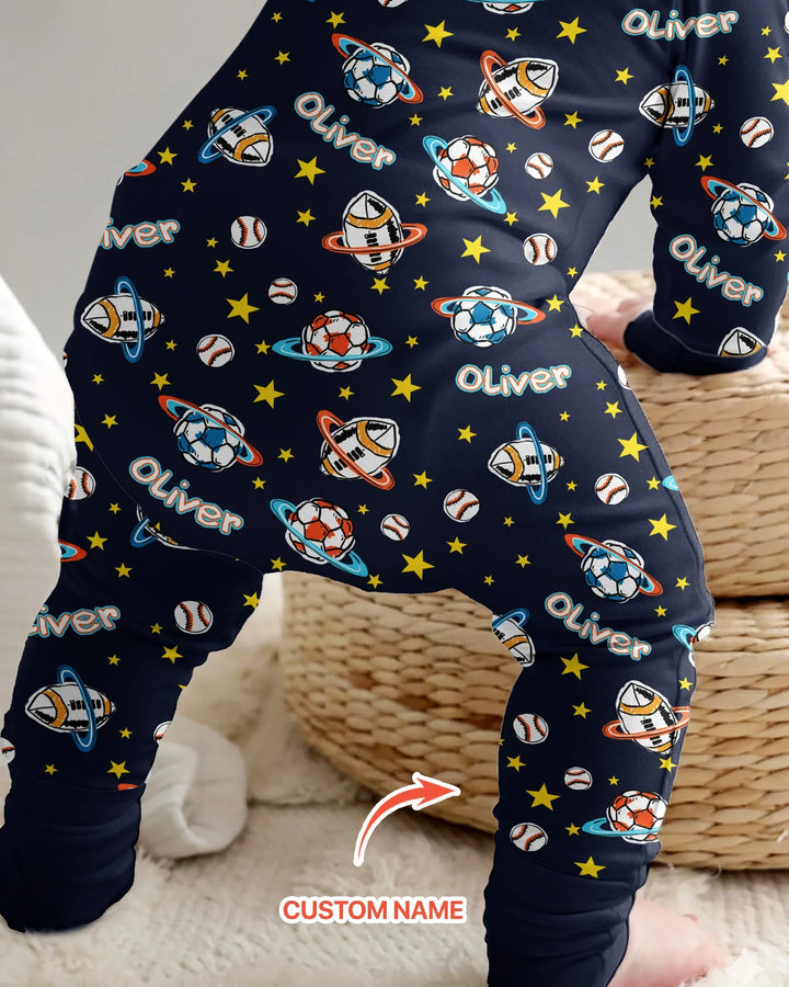 Gerippte Babykleidung mit individuellem Foto - Weich &amp; Skizzenhaft