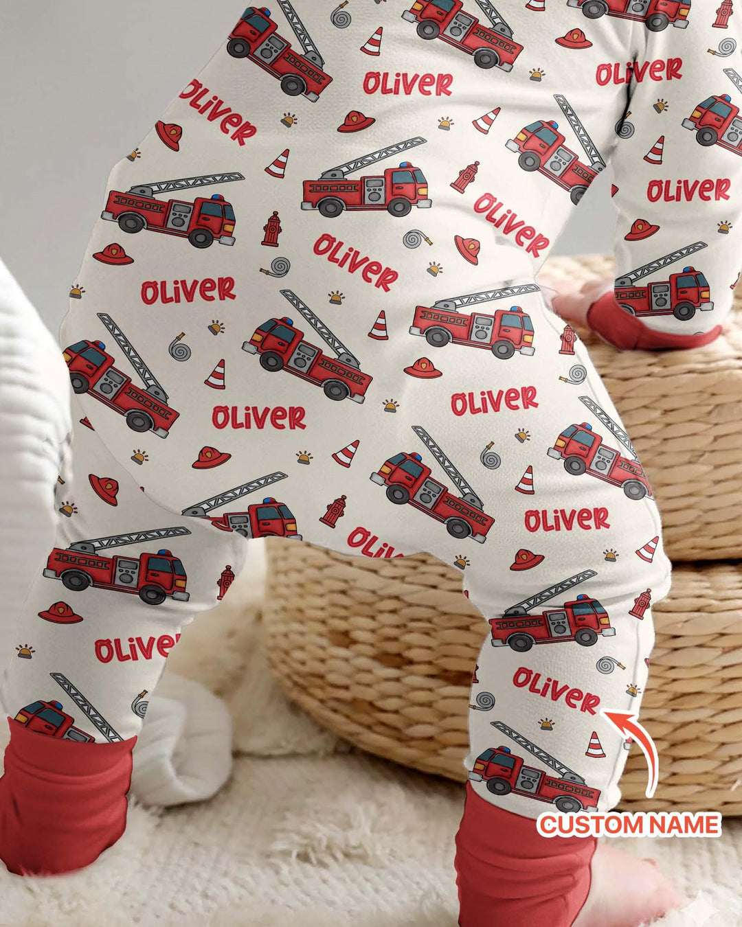 Gerippte Babykleidung mit individuellem Foto - Weich &amp; Skizzenhaft