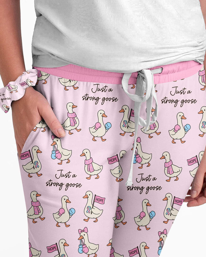 Starke Unfruchtbarkeitskämpfer Gans Damen Pyjama Set