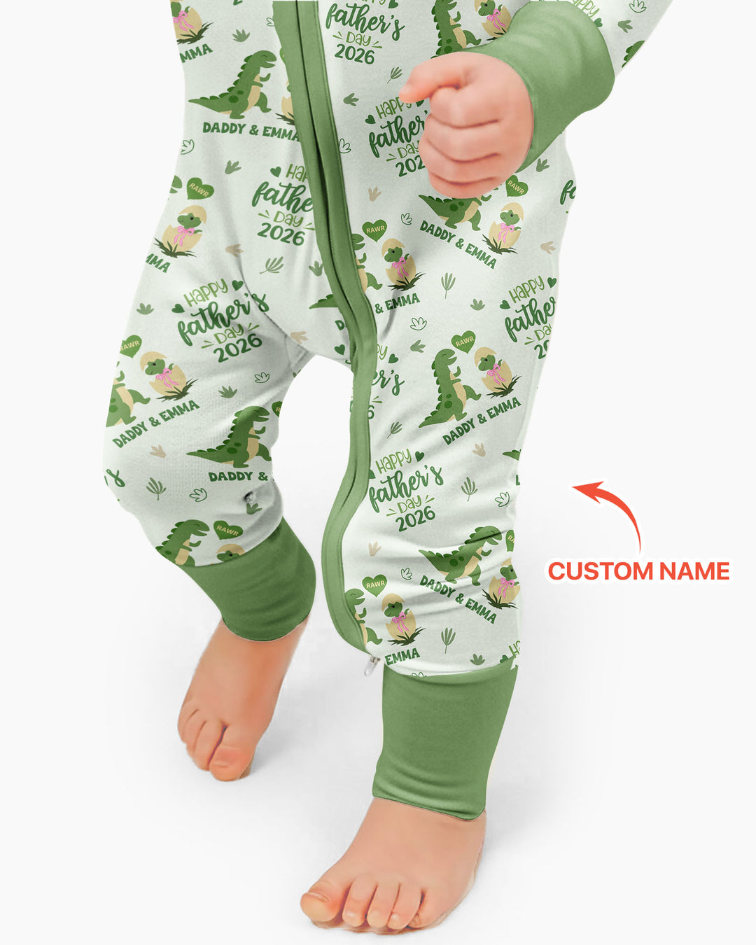 Gerippte Babykleidung mit individuellem Foto - Weich &amp; Skizzenhaft