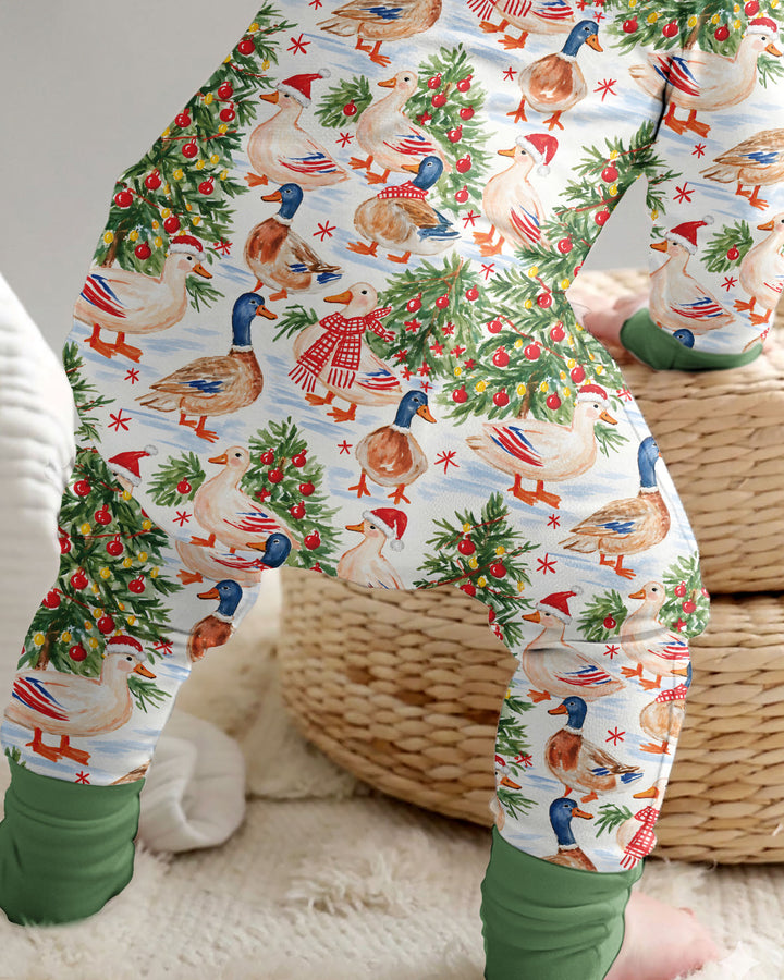 Christmas and Duck Bamboo Convertible Zippy