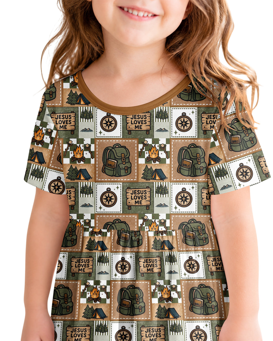 Vorlage Bambus Twirl Kleid