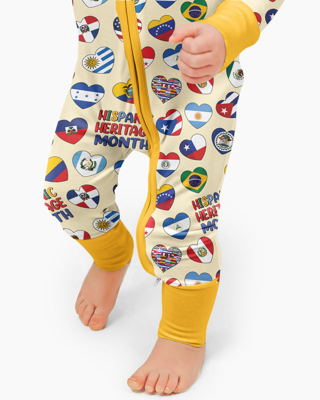 Gerippte Babykleidung mit individuellem Foto - Weich &amp; Skizzenhaft