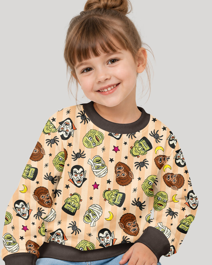 Sweatshirt mit Rundhalsausschnitt aus Bambusfaser