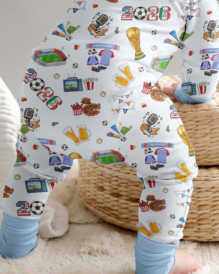 Gerippte Babykleidung mit individuellem Foto - Weich &amp; Skizzenhaft