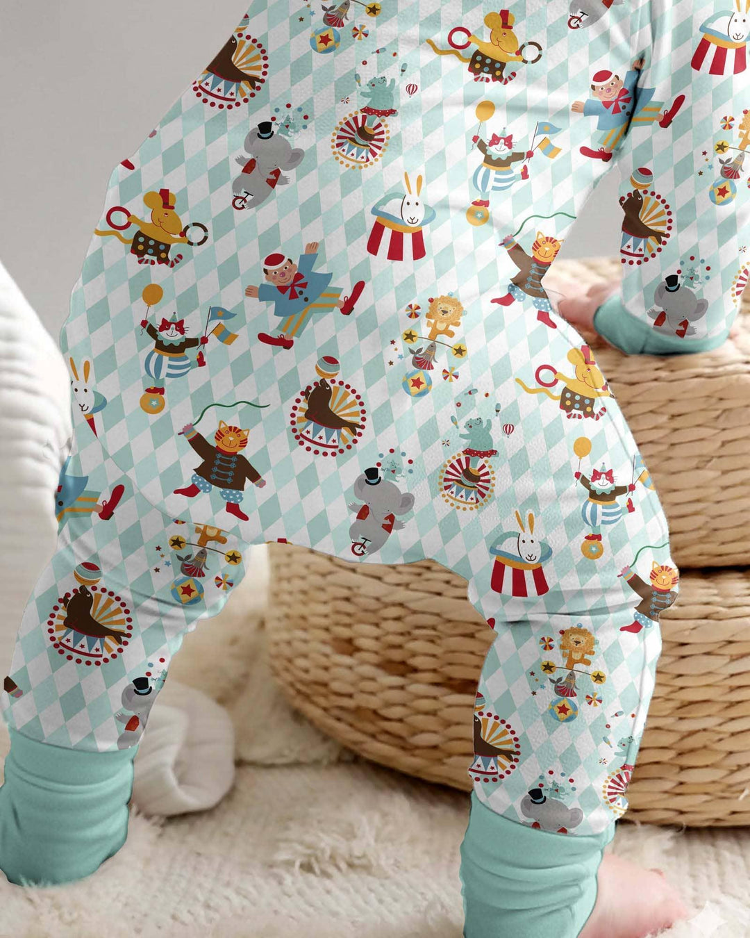 Gerippte Babykleidung mit individuellem Foto - Weich &amp; Skizzenhaft