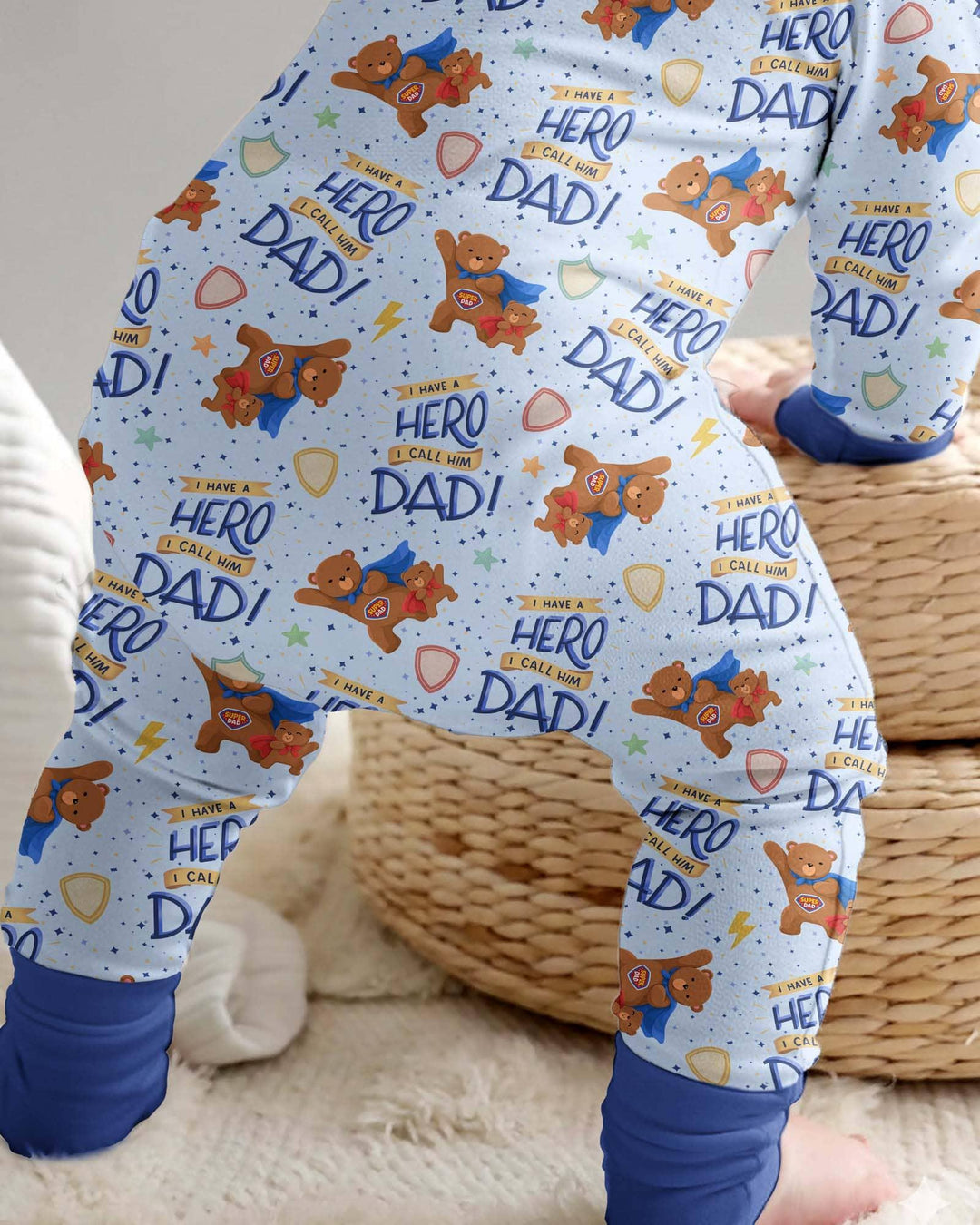 Gerippte Babykleidung mit individuellem Foto - Weich &amp; Skizzenhaft