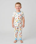 Zweiteiliges, kurzärmliges Pyjama-Set mit Marienkäfern