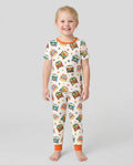 Zweiteiliges, kurzärmliges Pyjama-Set mit Marienkäfern