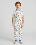 Zweiteiliges, kurzärmliges Pyjama-Set mit Marienkäfern