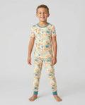 Zweiteiliges, kurzärmliges Pyjama-Set mit Marienkäfern