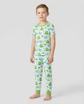 Zweiteiliges, kurzärmliges Pyjama-Set mit Marienkäfern