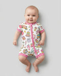 Preppy Back to School Bamboo Shorty Zippy