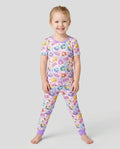 Zweiteiliges, kurzärmliges Pyjama-Set mit Marienkäfern