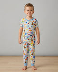 Zweiteiliges, kurzärmliges Pyjama-Set mit Marienkäfern