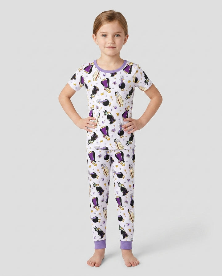 Zweiteiliges, kurzärmliges Pyjama-Set mit Marienkäfern
