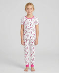 Zweiteiliges, kurzärmliges Pyjama-Set mit Marienkäfern