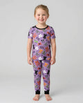 Spooky Bows Spooky Season Bamboo Two Piece Short Sleeve Pajama Set