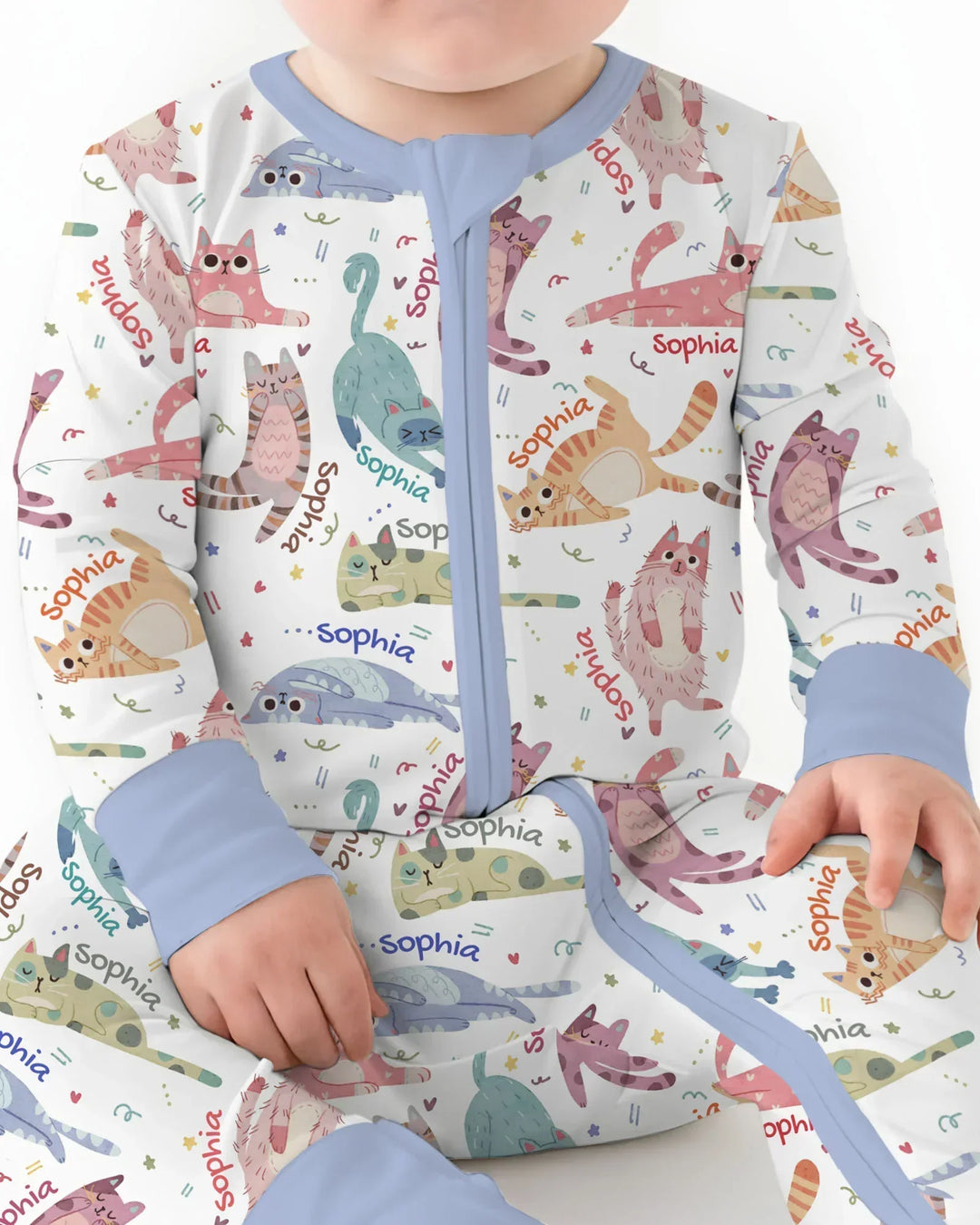Gerippte Babykleidung mit individuellem Foto - Weich &amp; Skizzenhaft