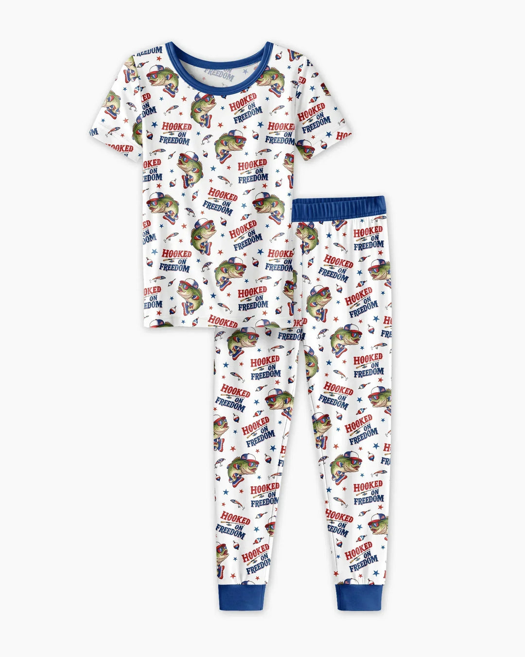 Zweiteiliges, kurzärmliges Pyjama-Set mit Marienkäfern