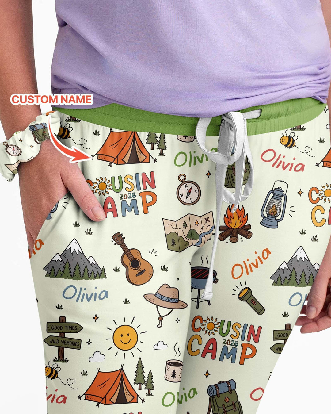 Vorlage Bambus Damen Pyjama Set