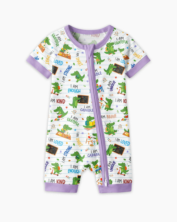 Brave Gator Days Bamboo Shorty Zippy