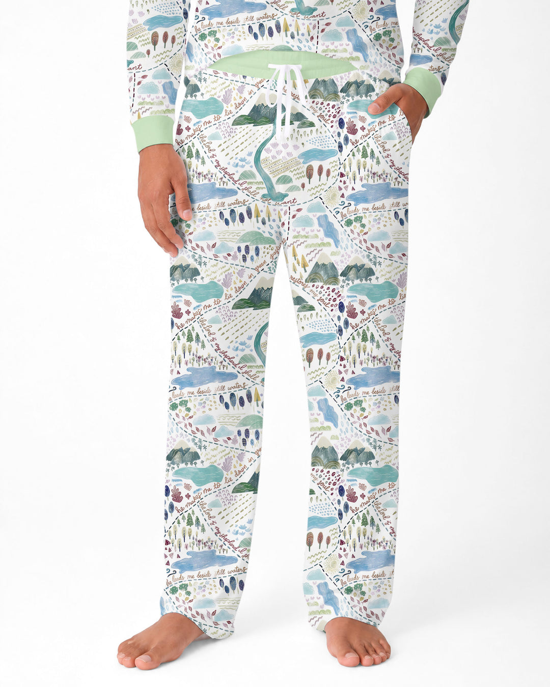 Vorlage Herren-Pyjama-Set