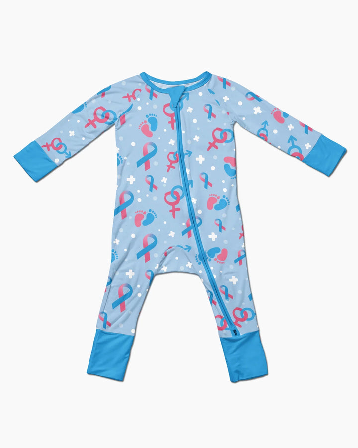 Gerippte Babykleidung mit individuellem Foto - Weich &amp; Skizzenhaft