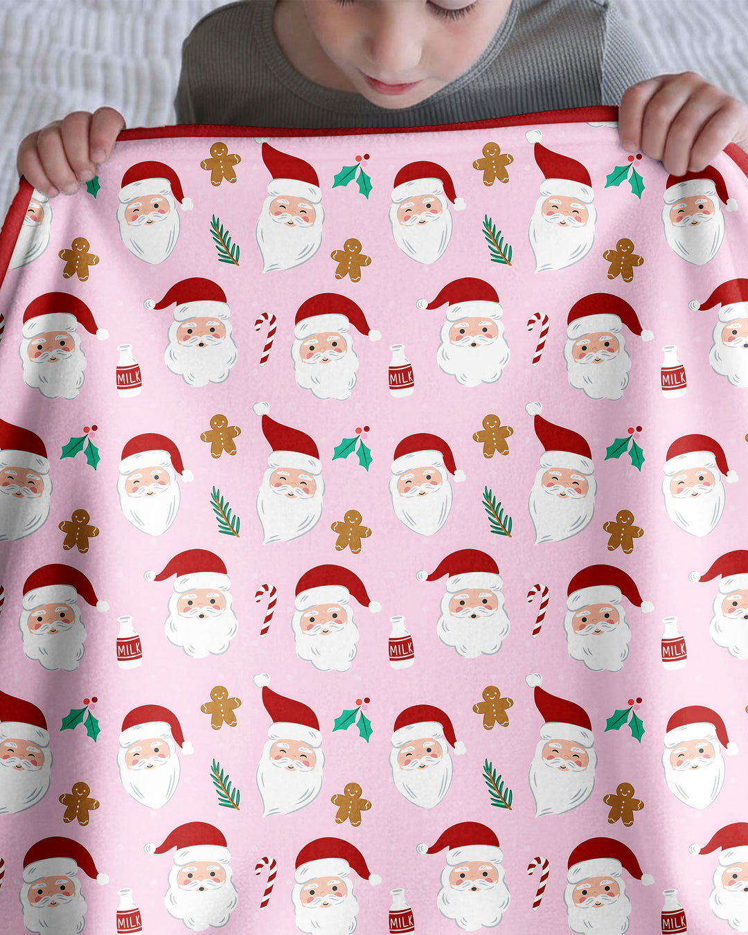 Christmas Sweet Santa Bamboo Blanket