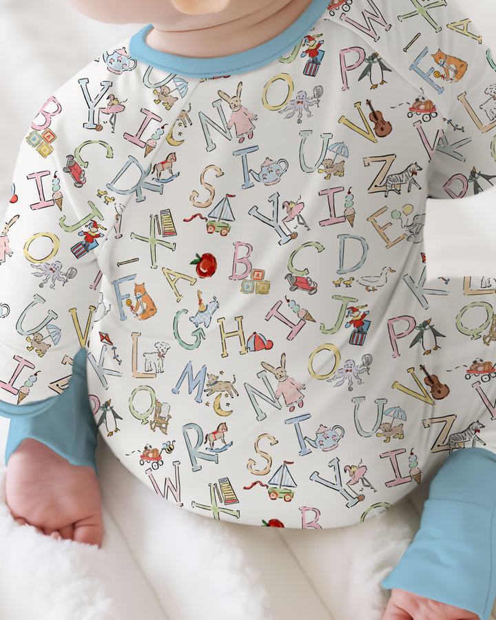 ABC Whimsy Bamboo Convertible Zippy