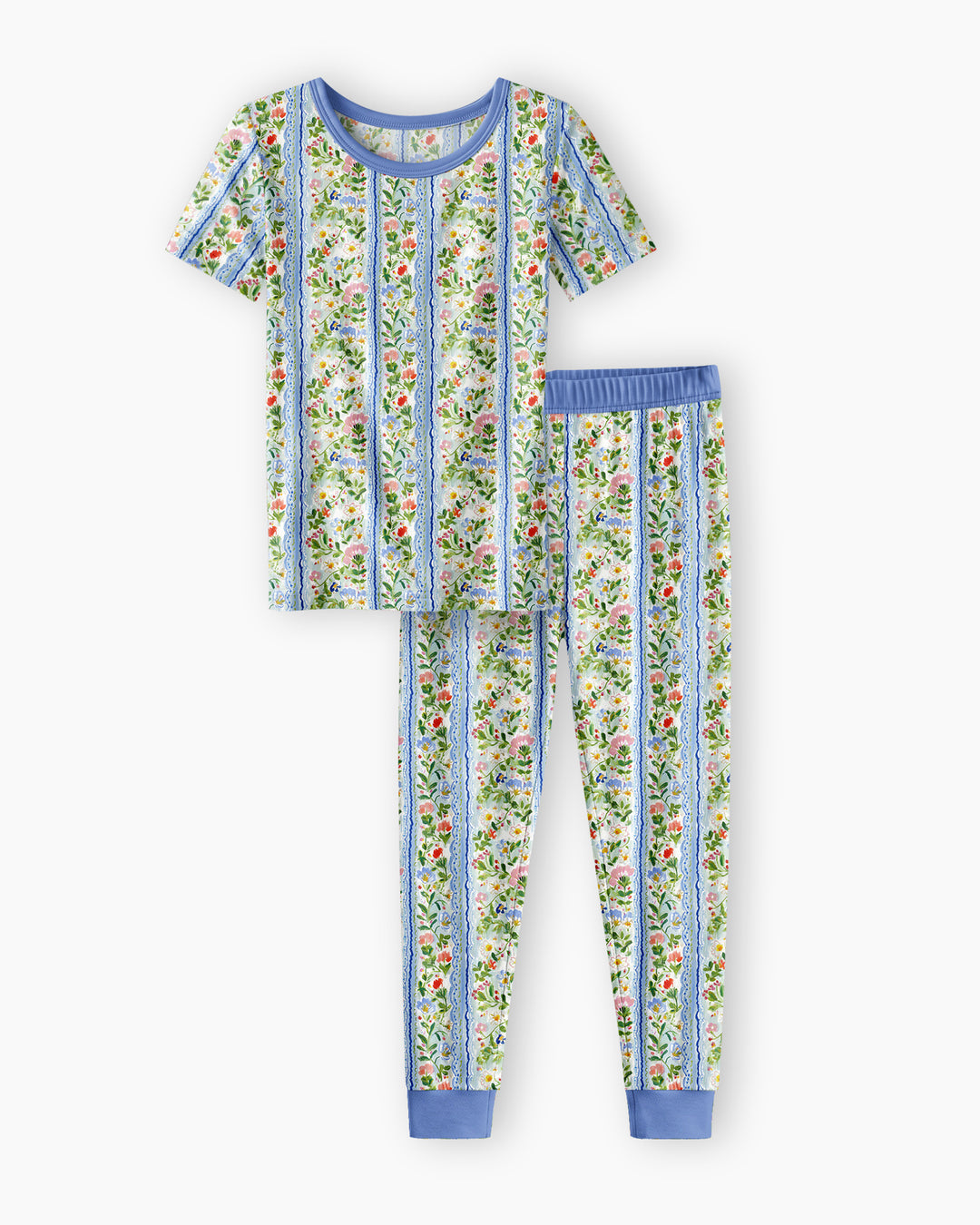 Zweiteiliges, kurzärmliges Pyjama-Set mit Marienkäfern