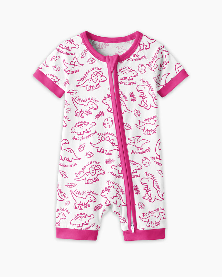 Dinosaur Park Bamboo Shorty Zippy