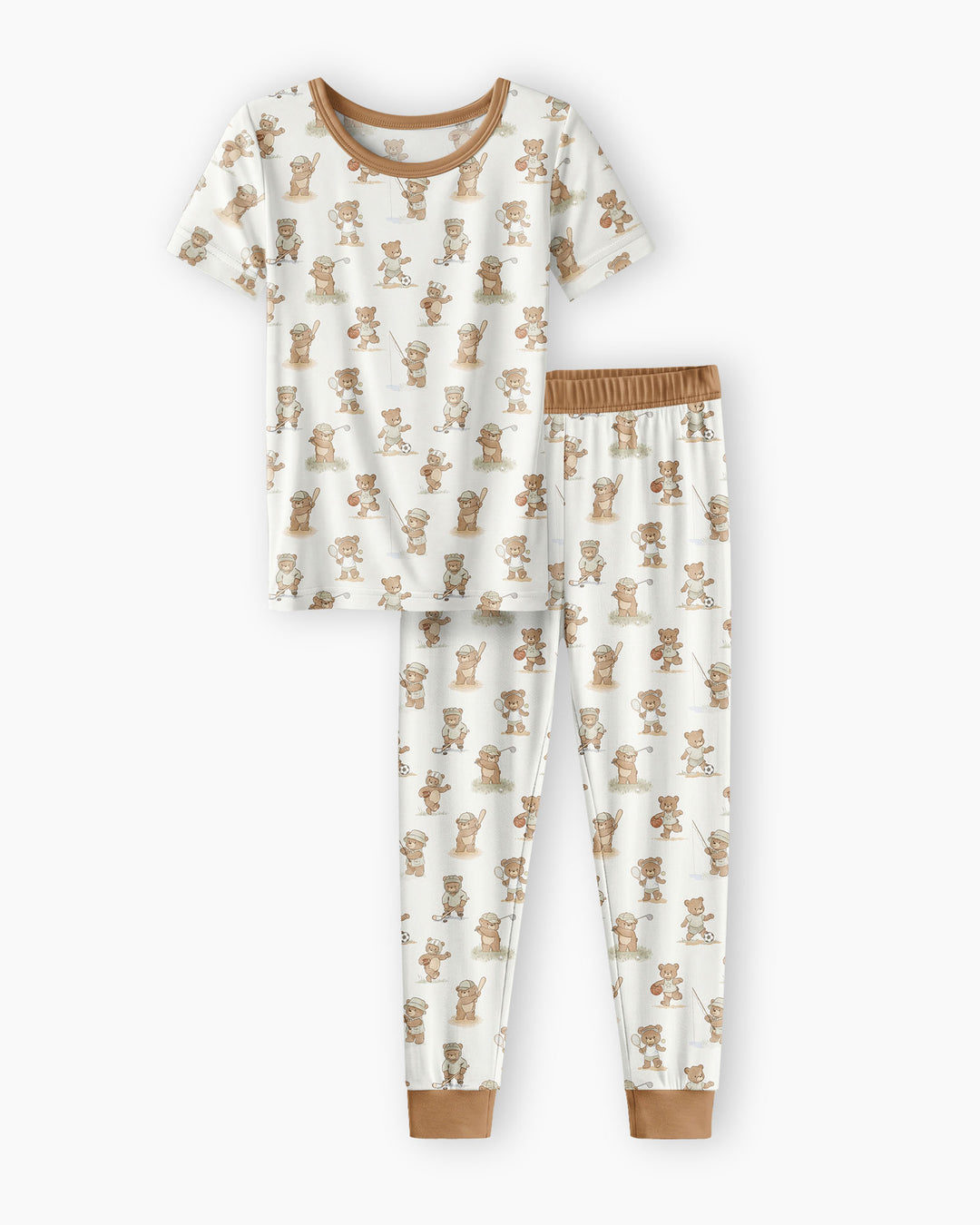 Zweiteiliges, kurzärmliges Pyjama-Set mit Marienkäfern