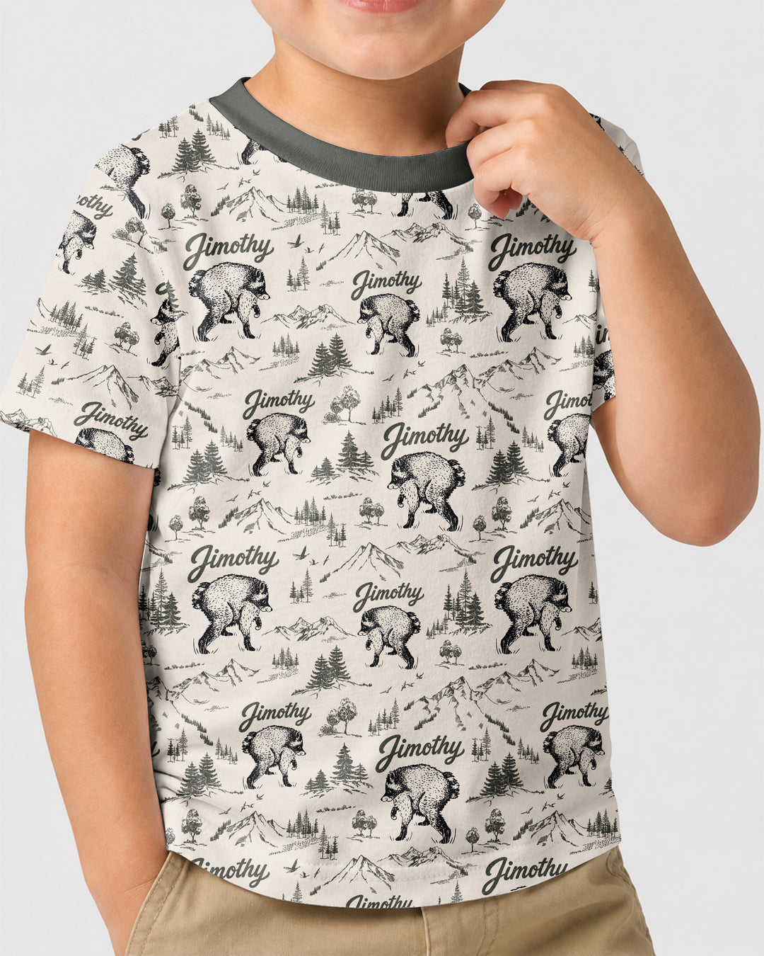 Sweatshirt mit Rundhalsausschnitt aus Bambusfaser