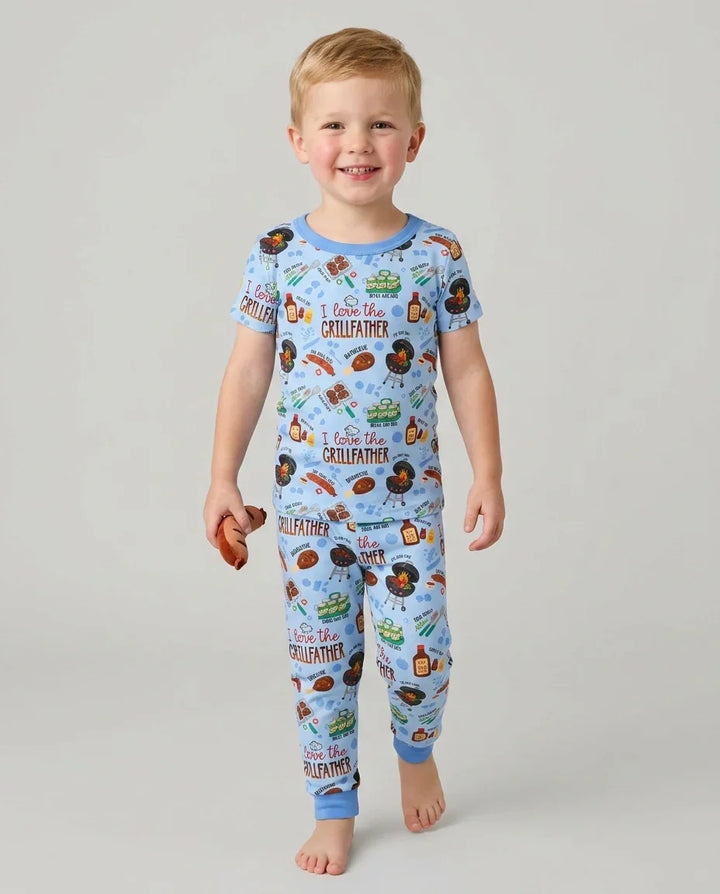 Zweiteiliges, kurzärmliges Pyjama-Set mit Marienkäfern
