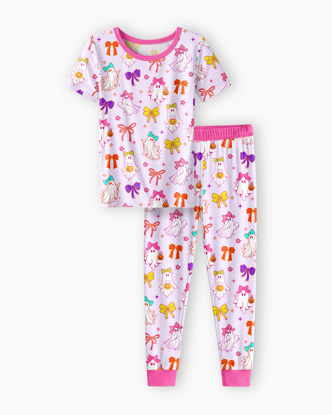 Zweiteiliges, kurzärmliges Pyjama-Set mit Marienkäfern