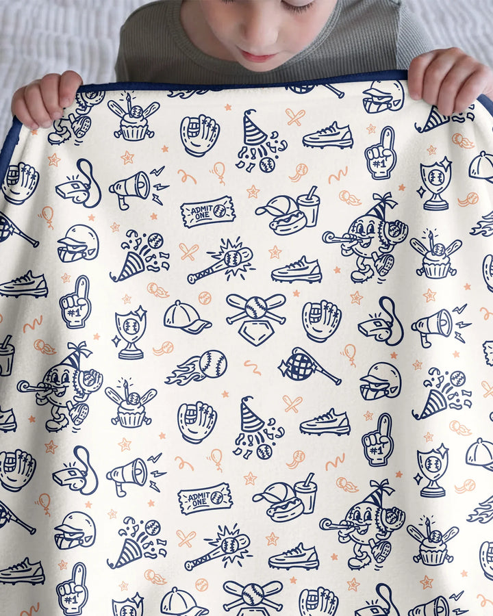 Ballpark Bash Bamboo Blanket