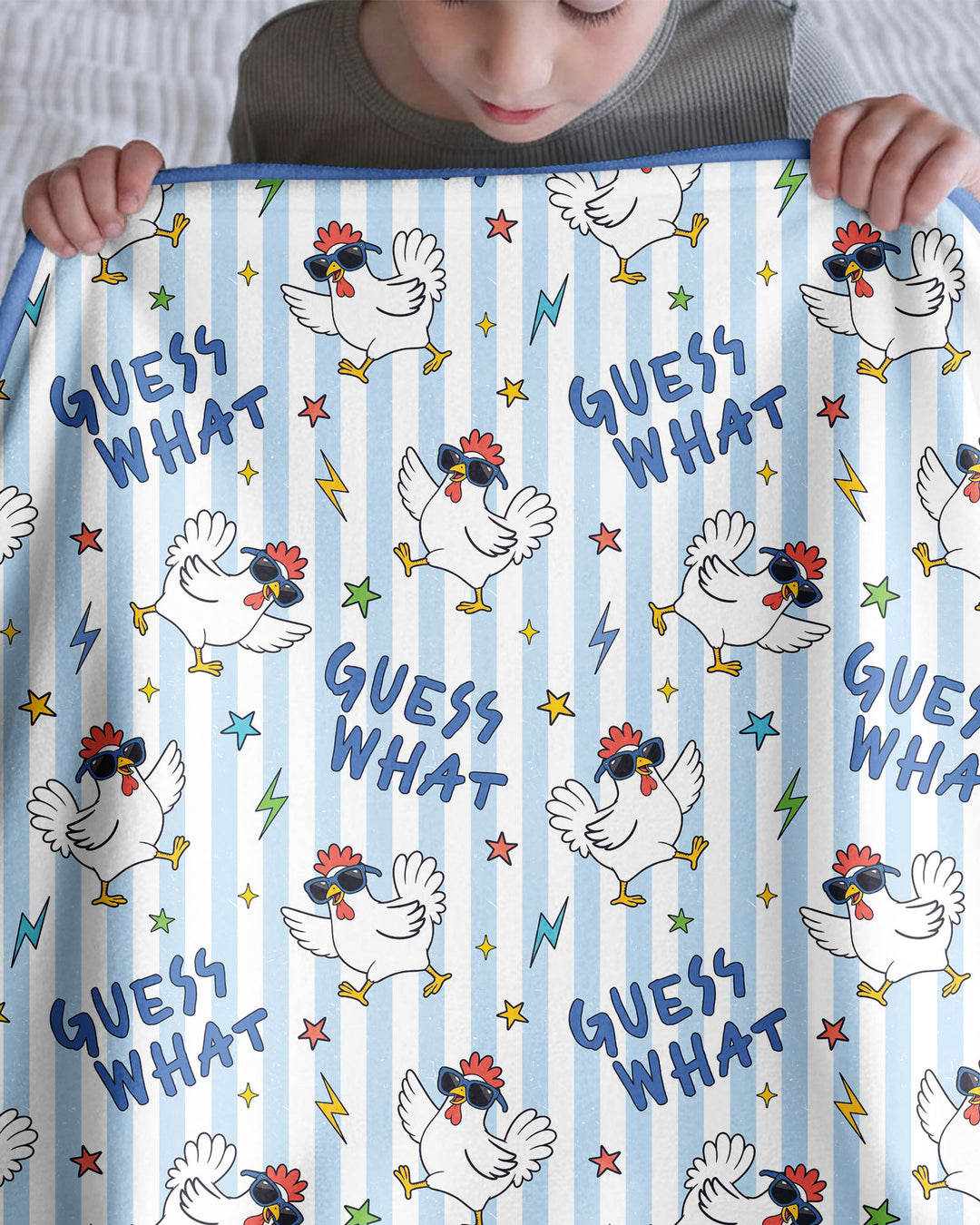 Guess What? Chicken Butt! Bamboo Blanket