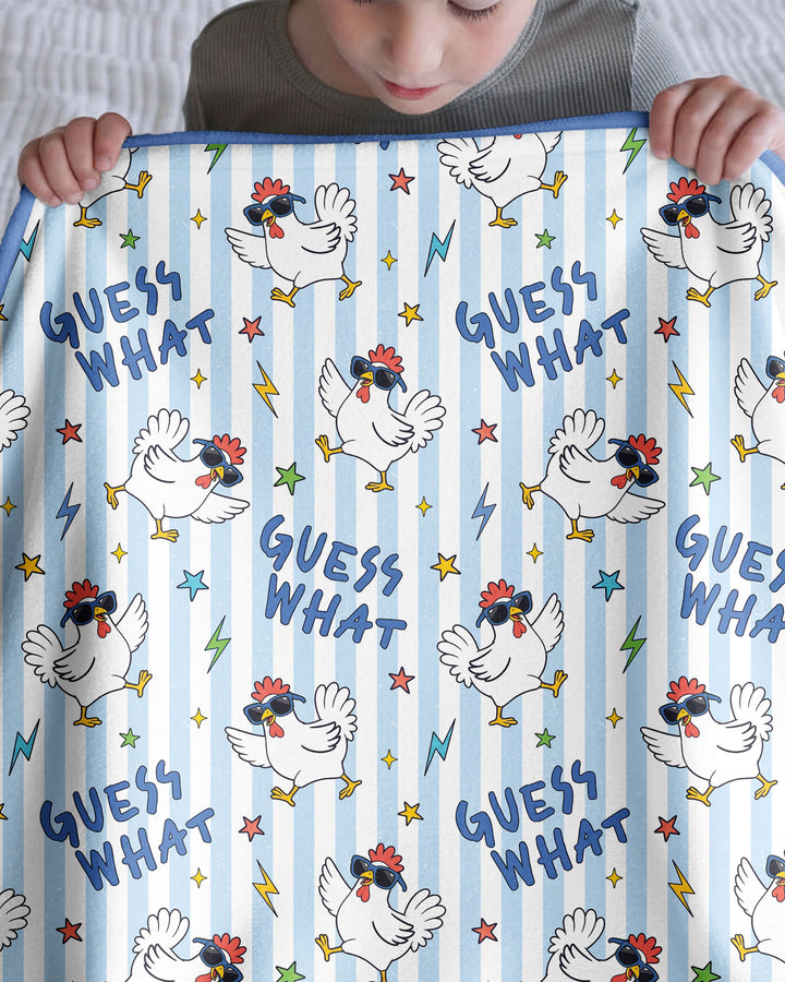 Guess What? Chicken Butt! Bamboo Blanket