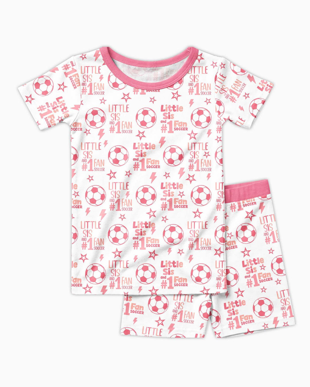 Schlafanzug-Set zweiteilig, kurze Ärmel, kurze Hose, Bambus