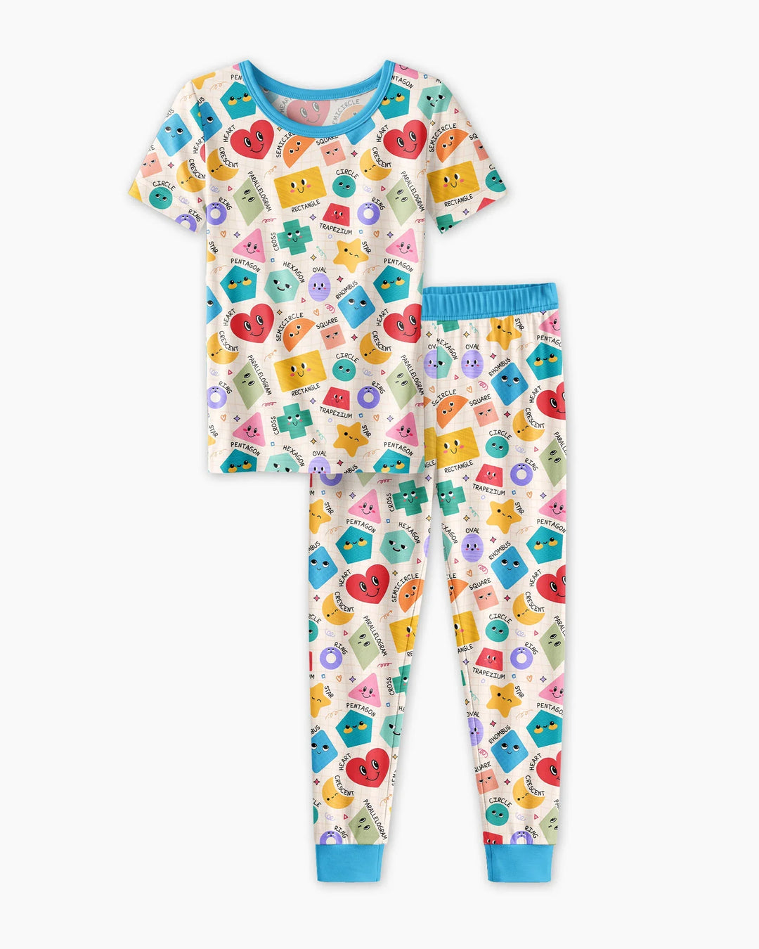Zweiteiliges, kurzärmliges Pyjama-Set mit Marienkäfern