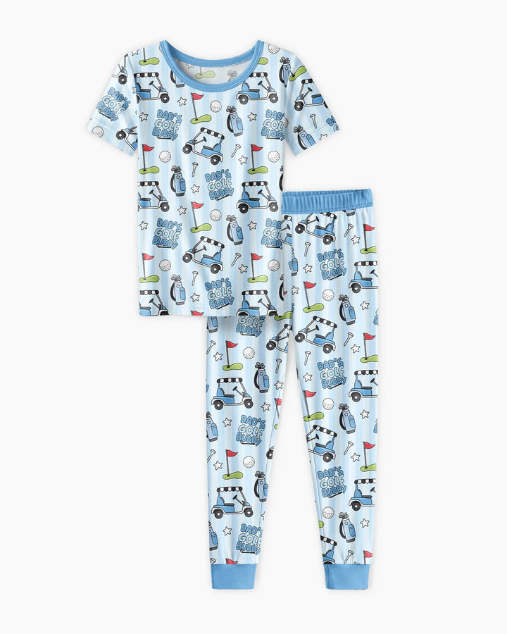 Zweiteiliges, kurzärmliges Pyjama-Set mit Marienkäfern