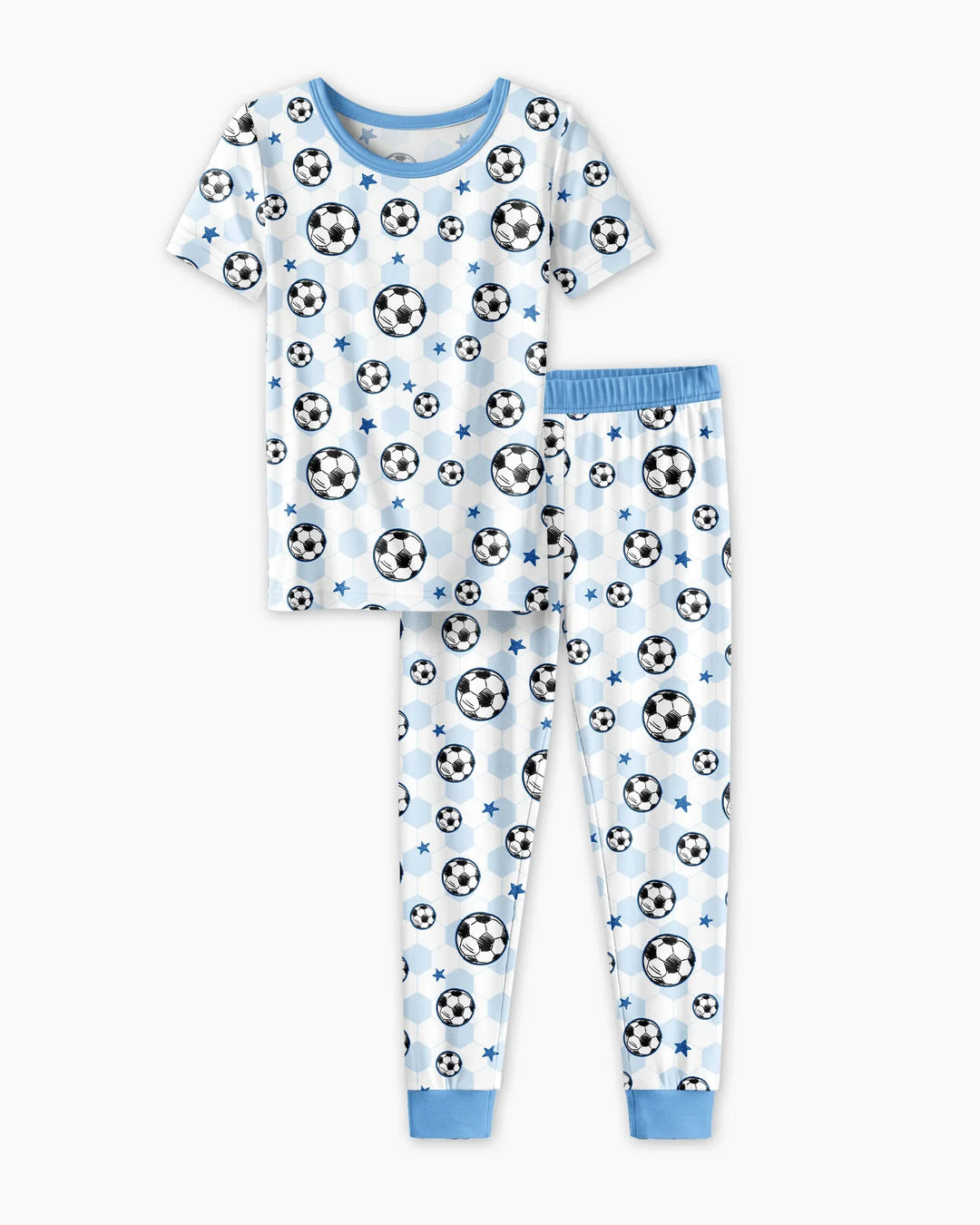 Zweiteiliges, kurzärmliges Pyjama-Set mit Marienkäfern