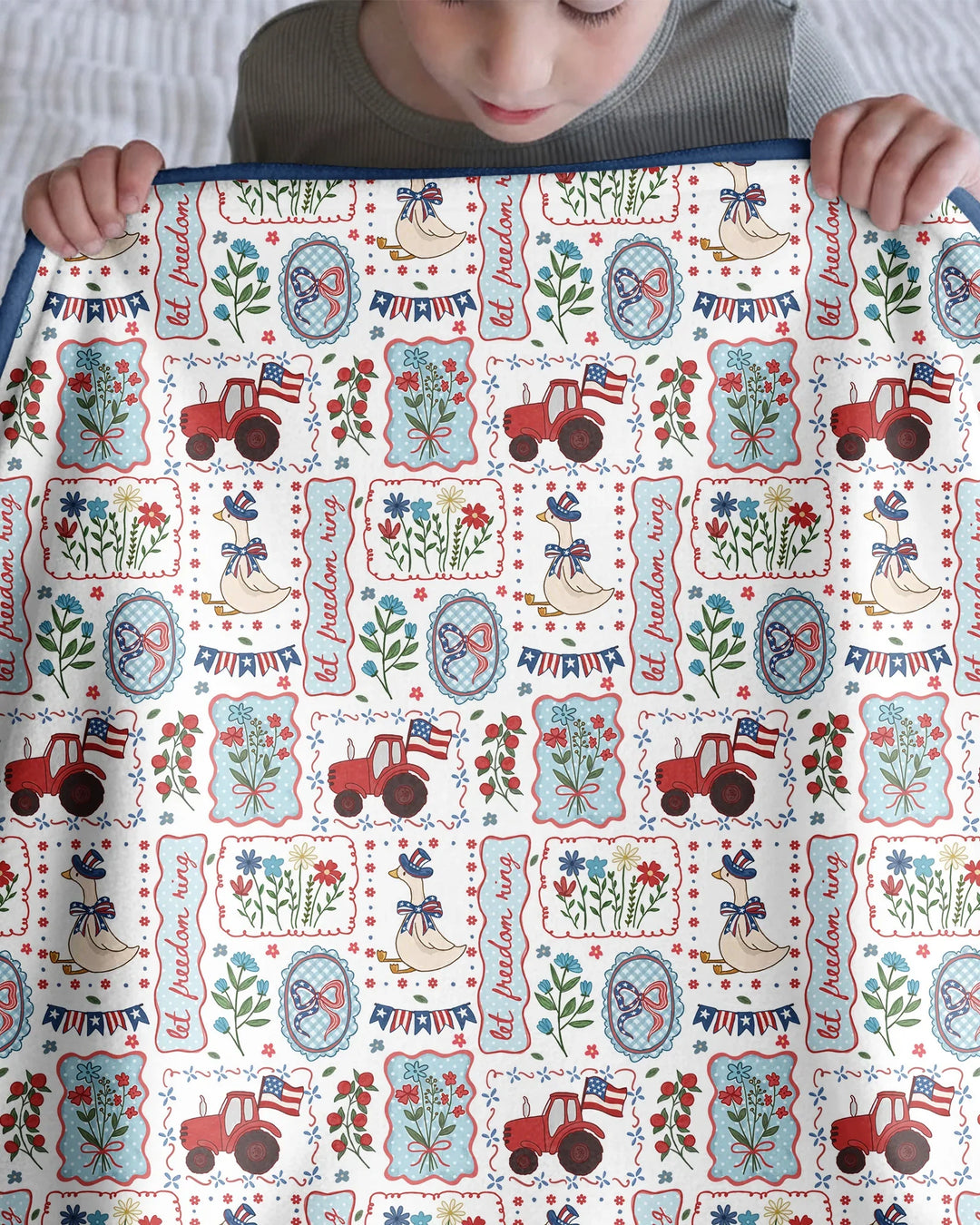 Vorlage Quilt Decke