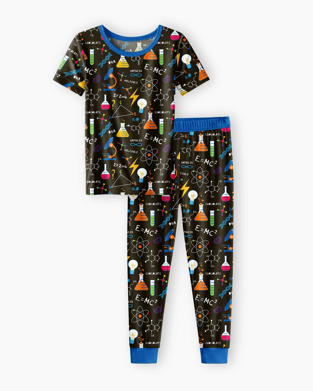 Zweiteiliges, kurzärmliges Pyjama-Set mit Marienkäfern