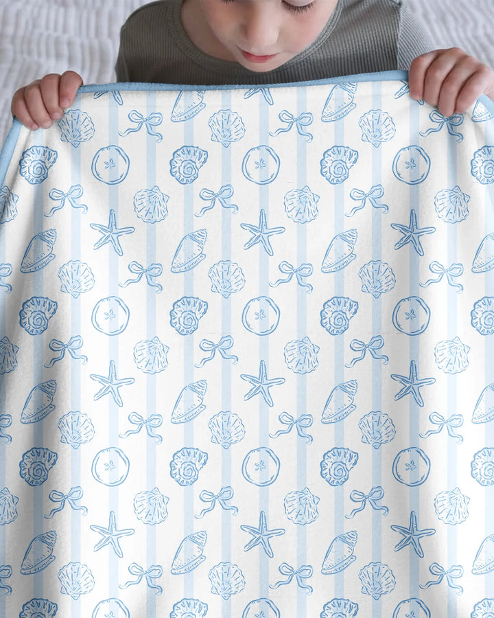 Coastal Keepsakes Family Matching Bamboo Blanket
