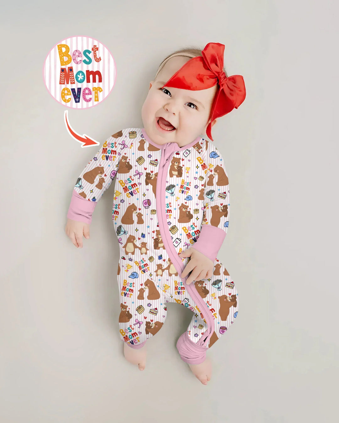 Gerippte Babykleidung mit individuellem Foto - Weich &amp; Skizzenhaft