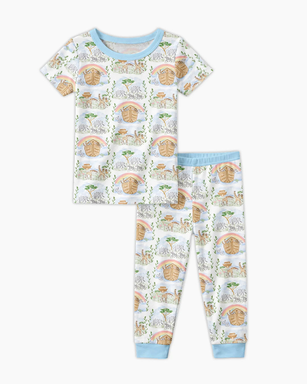 Zweiteiliges, kurzärmliges Pyjama-Set mit Marienkäfern