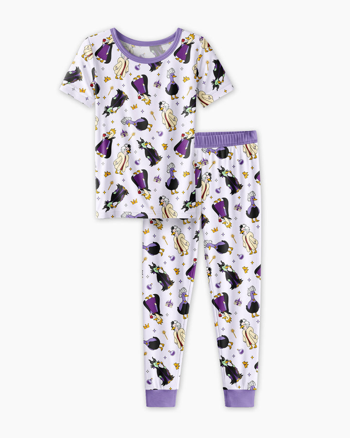 Zweiteiliges, kurzärmliges Pyjama-Set mit Marienkäfern