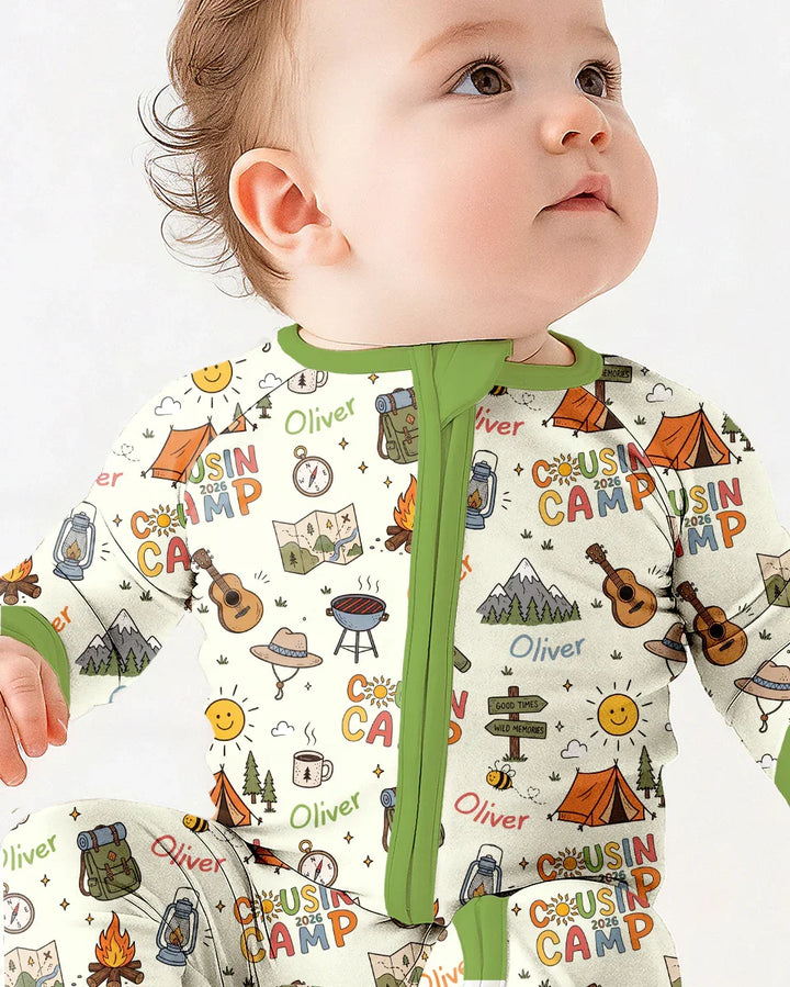 Gerippte Babykleidung mit individuellem Foto - Weich &amp; Skizzenhaft